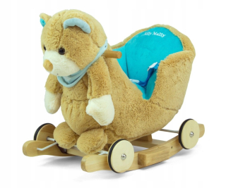Mlly medvedí polly hojdajúci modrý medveď