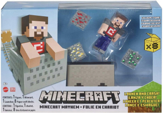 Minecraft - Minercart. Chaos