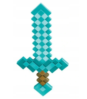 Minecraft - Minecraft diamondywy meč hračka 60cm