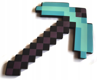 Minecraft - Minecraft Diamond Kilof 45cm pena hračka