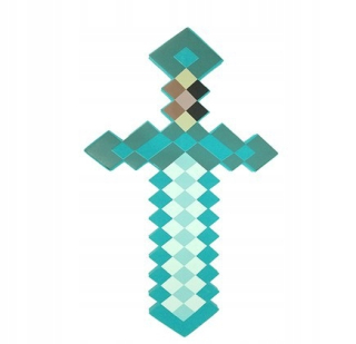 Minecraft - Diamantový meč Minecraft veľký 60 cm za 1617F