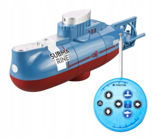 Mini Diaľkové ovládanie Submarine 6 Channel RC hračka