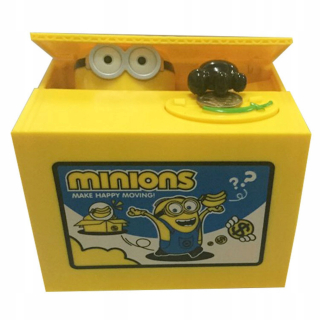 Detská pokladnička - Minions, nohavičky chamtivej prasiatka