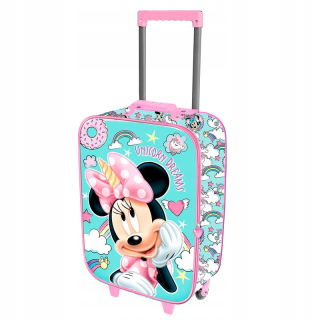 Detský kufor - Minnie Unicorn Suitcase Mouse Minnie 3D 073