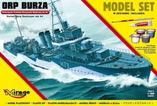 MIRAGE ORP 'Burza' wz.44 [poľský Destroyer II War