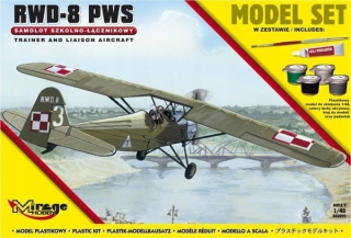 Mirage RWD-8 PWS modelu set