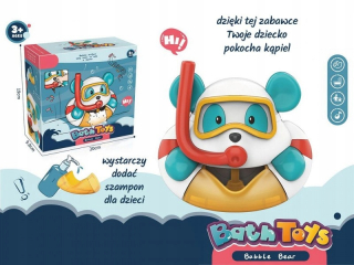 Teddy Bear, ktorý nechal bublinu Madej