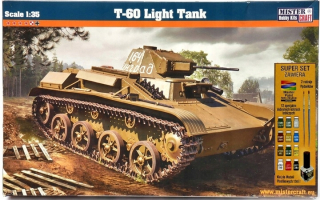 Model na montáž Czołg T-60 Light Tank super set