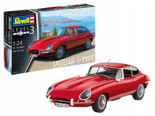 Model pre lepenie Jaguar E-Type Coupe