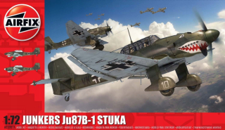 Model pre lepenie Junkers JU87 B-1 Stuka 1/72