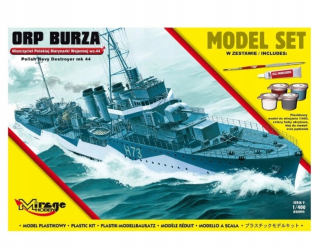 Model pre lepenie ORP, búrka 'wz.44 torpédoborec