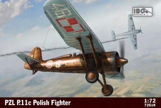 Model pre montáž PZL P.11c Poľské stíhacie lietadlo