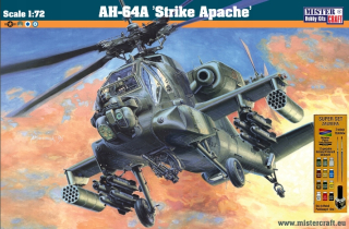 Model pre lepenie vrtuľník AH-64A Apache + sada