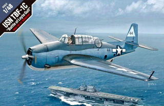 Modelovať lepenie TBF-1C Battle E Leyte Gul