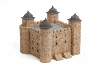 Stavebnica - Tento model má byť viazaný hrad Tower of London Wise Elk