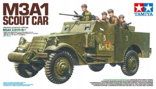 Plastikový model M3A1 Scout Car