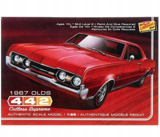 Plastikový model - Car 1967 Oldsmobile 442: