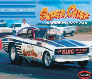 Plastikový model - Charger Funny Car z roku 1970