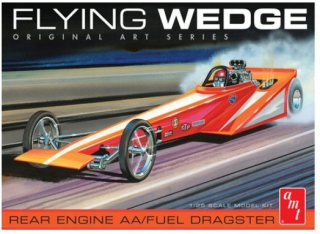 Plastikový model - Car Dragster Lietajúci Wedge