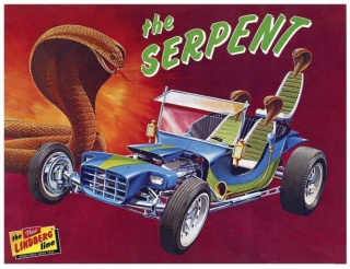 Plastikový model - Rod Car Show Serpent 01:16