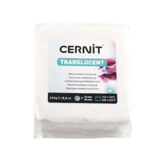 Modelina Cernit Transparentná biela 250g