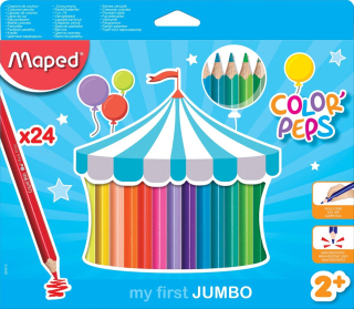 Môj prvý Jumbo 2+ Mapal 24 farieb