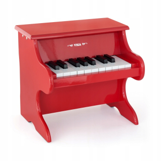 Môj prvý klavír Viga red piano