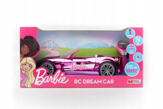 Mondo Motors auto na diaľkové ovládanie Barbie 40cm
