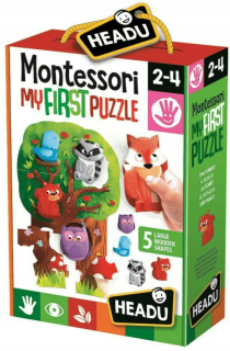 Prvý Montessori Puzzle Forest Head