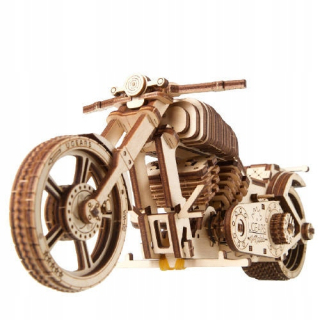 Motocykel VM-02 Ugears model pre skladanie