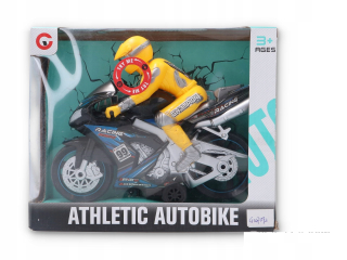 Motor motocykla na batérie svetlo zvuk 5m