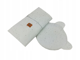 Perinky do kočíka - Mušelínová prikrývka prikrývka 75x55 vankúš Ala Bezka Bear