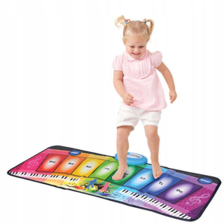 Hudobná tanečná rohož Touch Piano Rainbow