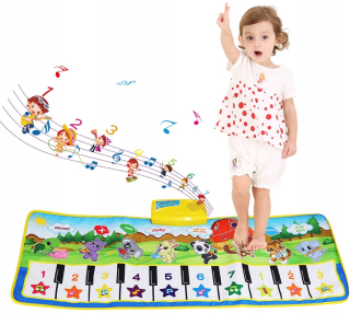 Hudobné piano mat mat hračky pre deti