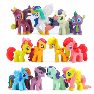 My Littke Pony poníky s 12 farebné rozprávke