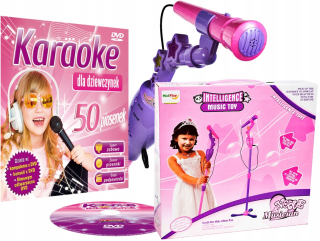 Najkrajšie karaoke pre deti DVD + mikrofón