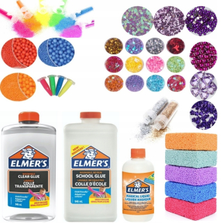 Najväčší Slime Set Lepidlá Elmers Activator