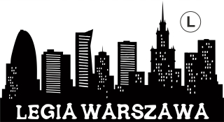 Samolepky do detskej izby - Nálepka ventilátora pre Wall legia Varšava 120 cm