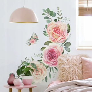 Samolepky do detskej izby - Lesné steny Slepky Zvieratá Stromy Miś XL