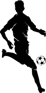 Destké samolepky - STRÁNKA STROD SPORT FUTBALLER 100 cm