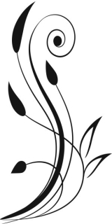 Destké samolepky - Kvety na stenu na stenu listy 140 cm