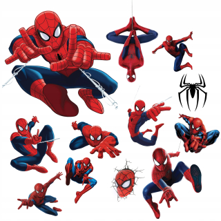 Samolepky do detskej izby - Nástenné nálepky veľký spiderman Marvel Z2