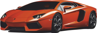 Destké samolepky - Samolepky na stenu auta LAMBORGHINI 70x24 cm
