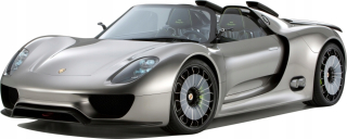 Destké samolepky - Nálepky na stenu Porsche 918 Spyder Car 70x27 cm