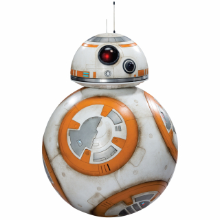 Destké samolepky - Star Wars BB8 50x31CM STRAČNÉ STÚDIE