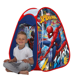 Detský domček, detský stan - STANOVÝ DOM SKRYTÝ SPIDERMAN SPDER-MAN