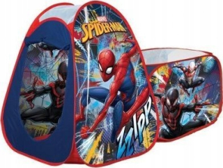 Detský domček, detský stan - TUNELOVÝ STAN SPIDERMAN PRE DOMA A ZÁHRADU