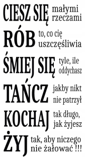 Destké samolepky - Nápis na stenu na stenu nálepka Citát veta