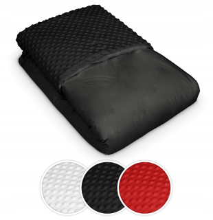 Prikrývka, prehozy na posteľ - Bedspread pre posteľ 115x200 prikrývka Kapa s Minky