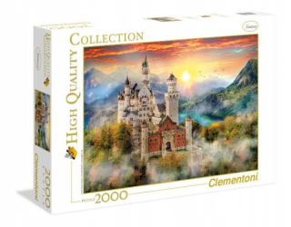 ND17_PU-7185 Clementoni Puzzle 2000el HQ Neuschwan